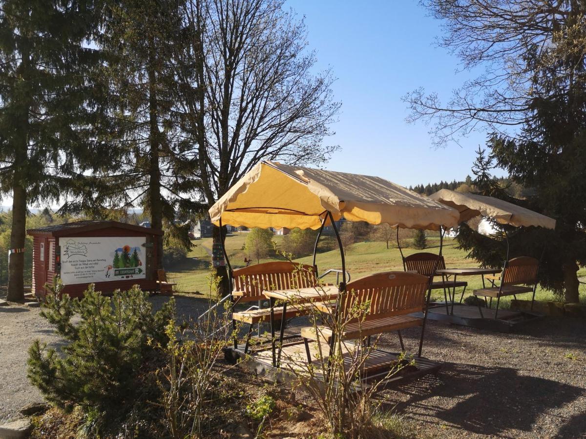 Hotel Schoene Aussicht Masserberg Dış mekan fotoğraf
