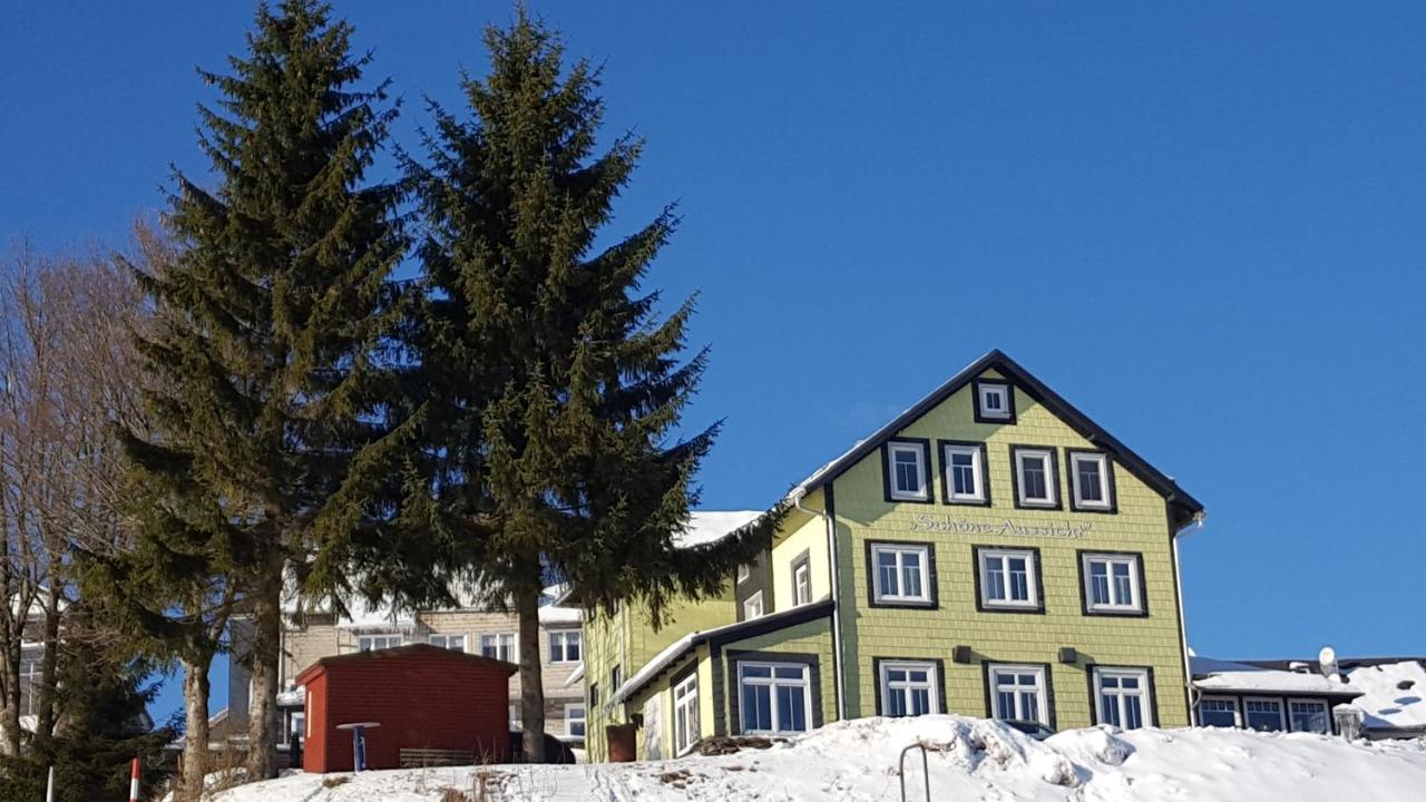 Hotel Schoene Aussicht Masserberg Dış mekan fotoğraf
