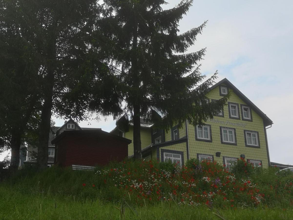Hotel Schoene Aussicht Masserberg Dış mekan fotoğraf