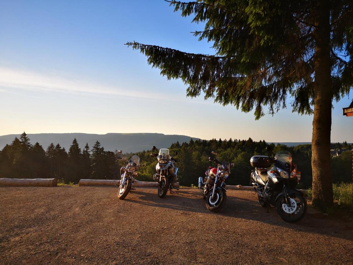 Hotel Schoene Aussicht Masserberg Dış mekan fotoğraf