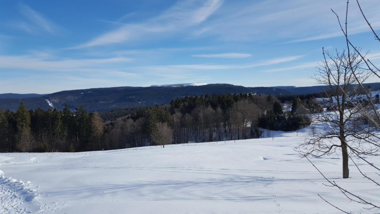 Hotel Schoene Aussicht Masserberg Dış mekan fotoğraf