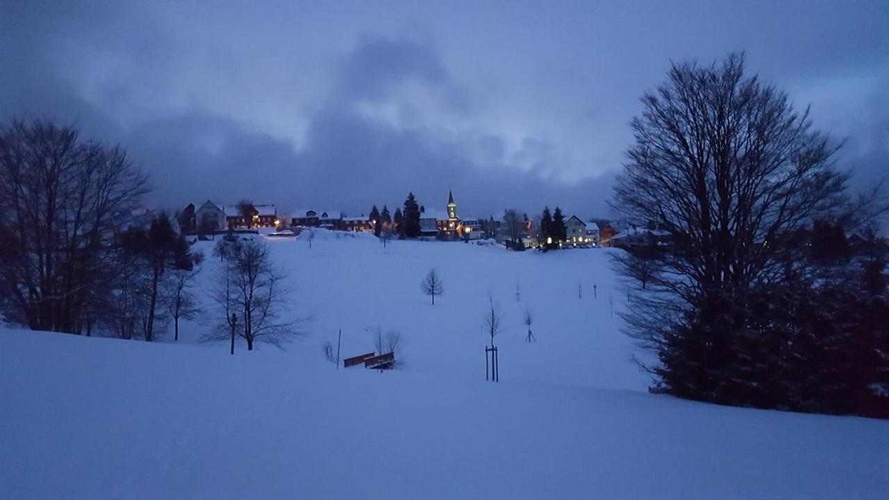 Hotel Schoene Aussicht Masserberg Dış mekan fotoğraf