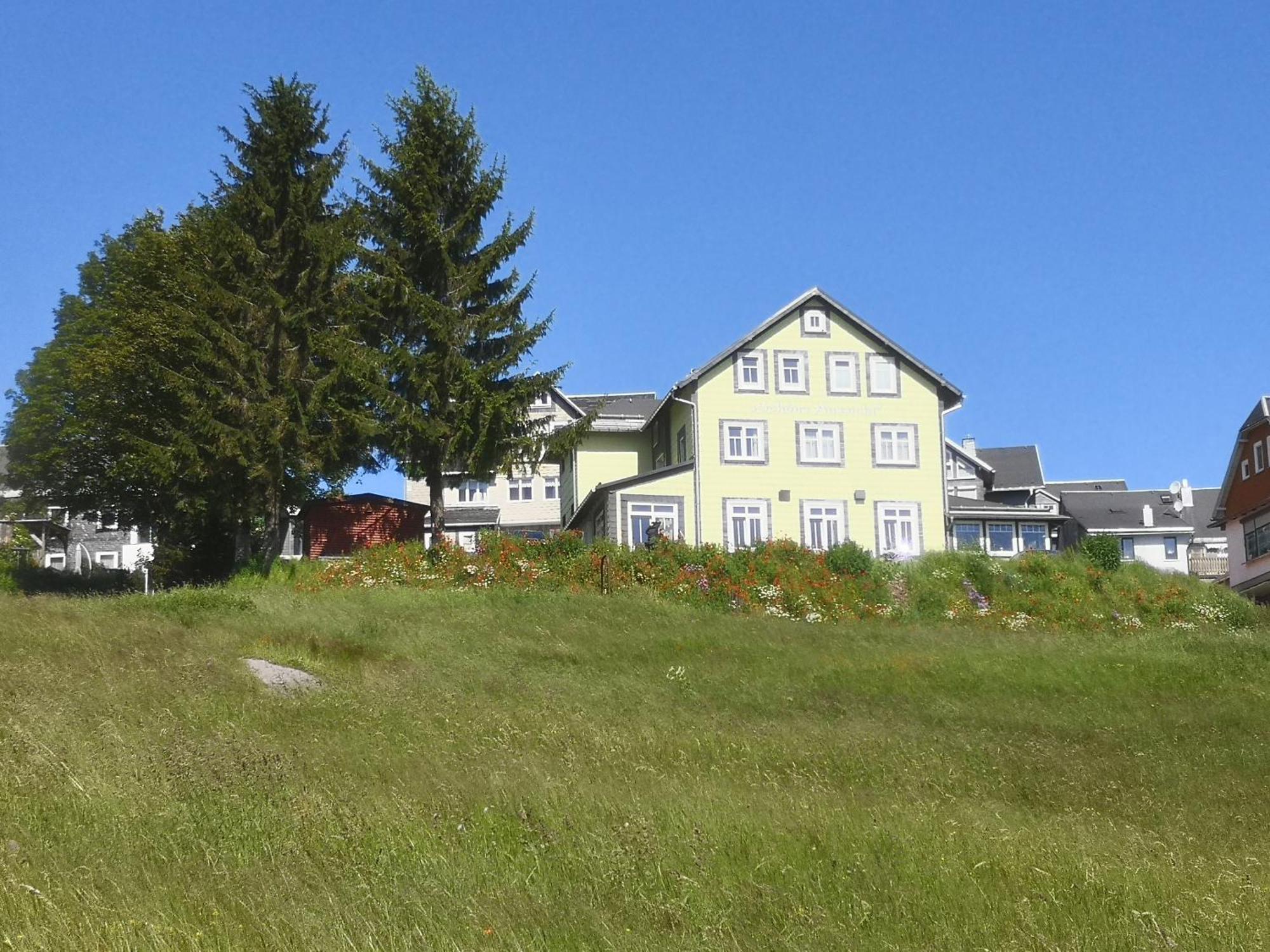 Hotel Schoene Aussicht Masserberg Dış mekan fotoğraf